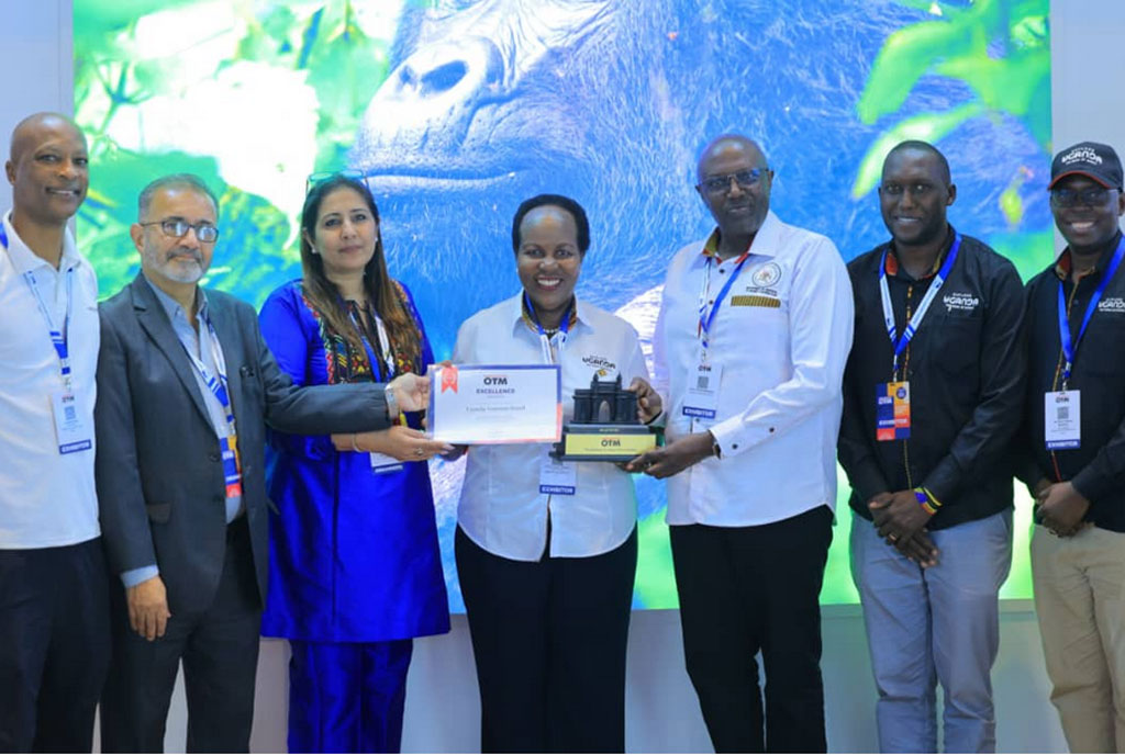 You are currently viewing Uganda Recognized as the Best Exquisite Destination at OTM India 2026